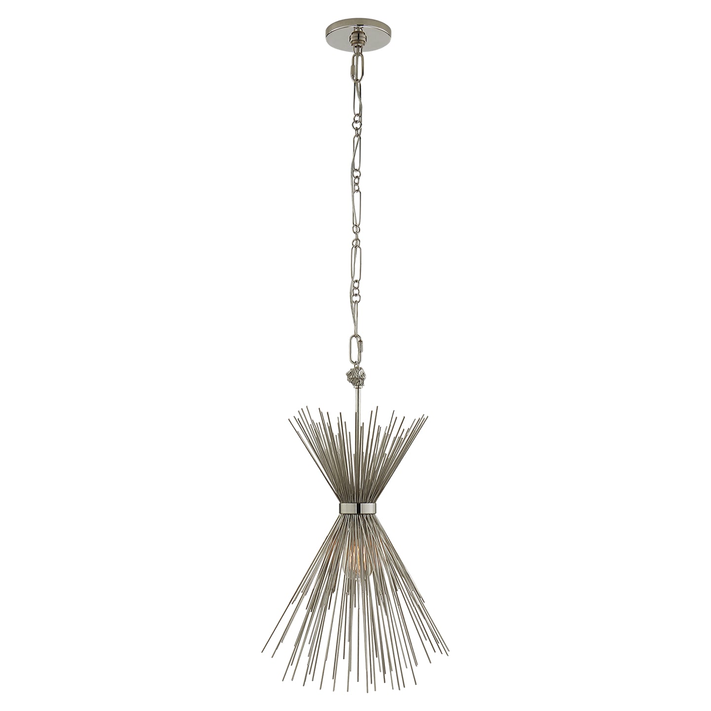 Visual Comfort Signature - KW 5077PN - One Light Chandelier - Strada - Polished Nickel