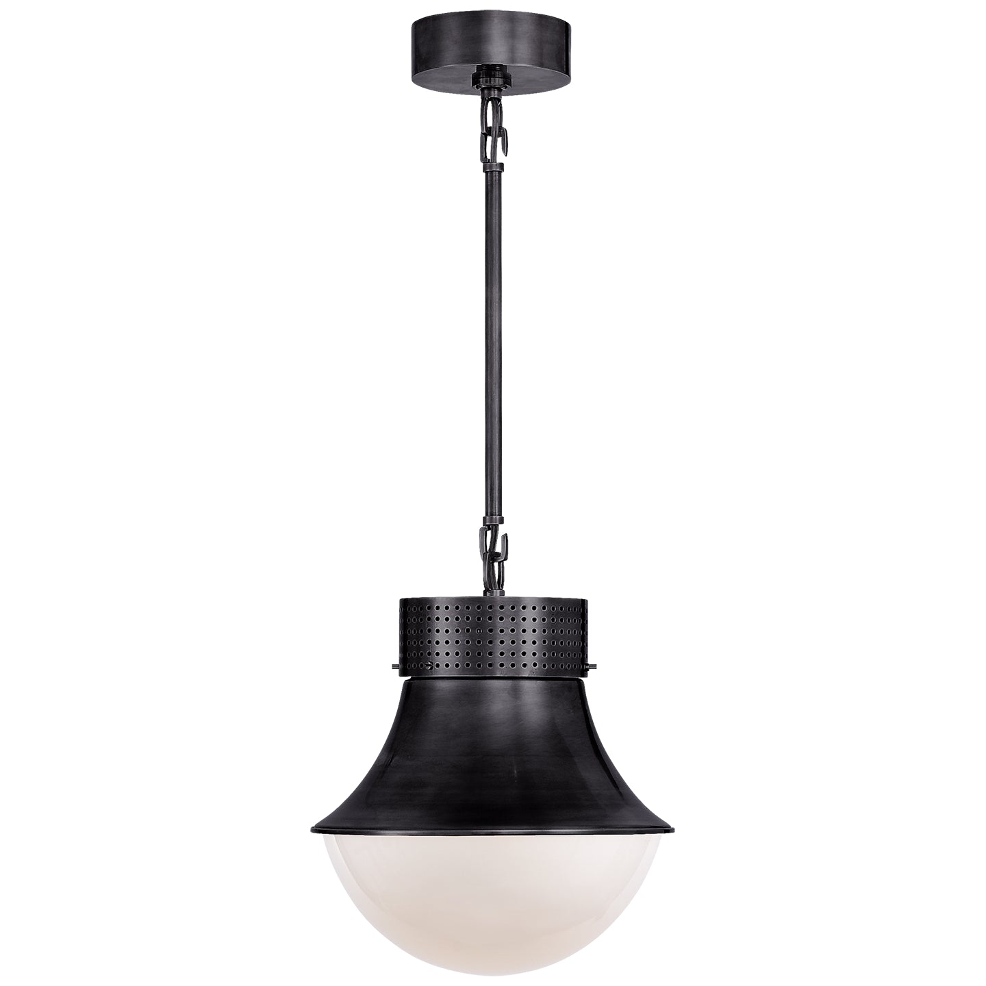 Visual Comfort Signature - KW 5221BZ-WG - One Light Pendant - Precision - Bronze