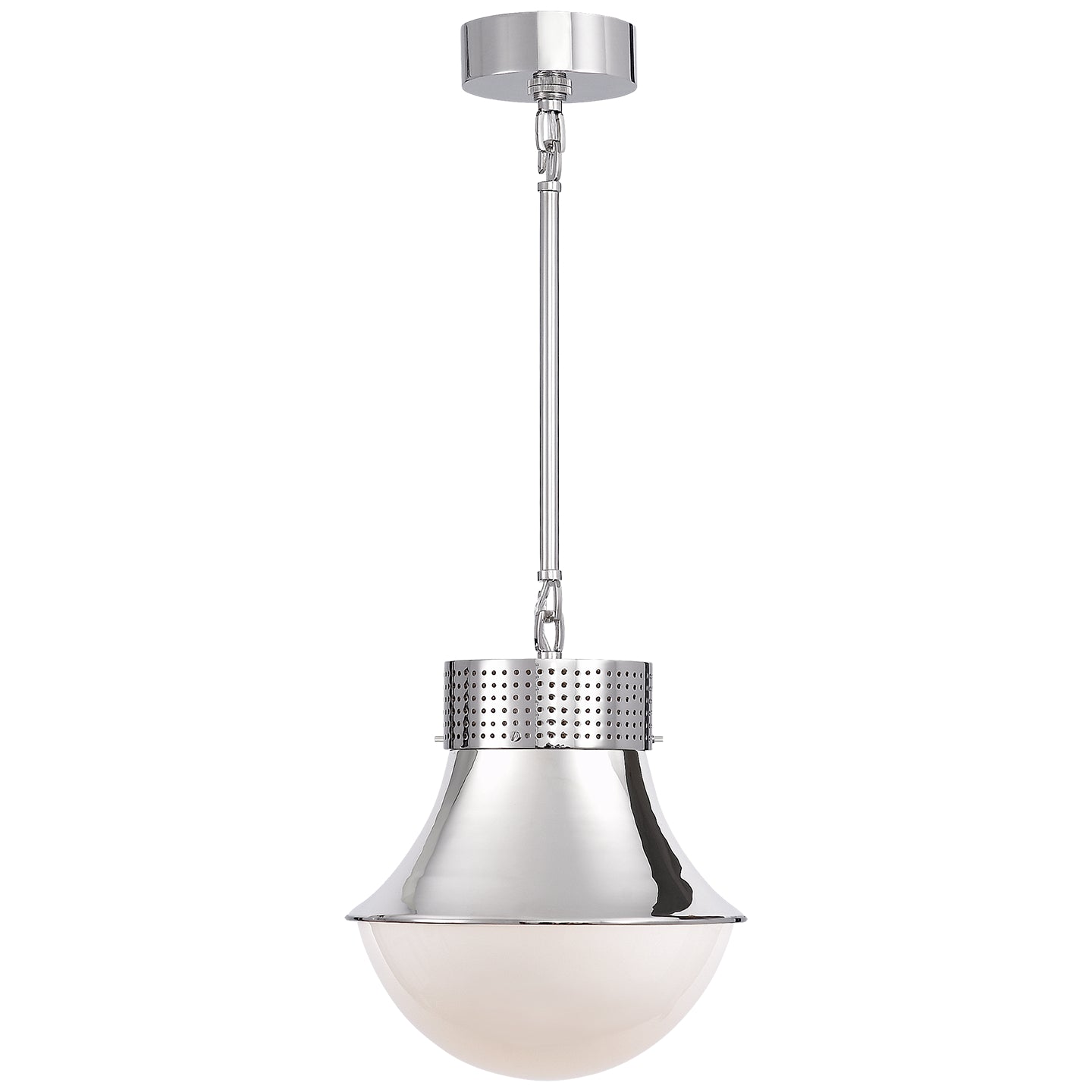 Visual Comfort Signature - KW 5221PN-WG - One Light Pendant - Precision - Polished Nickel