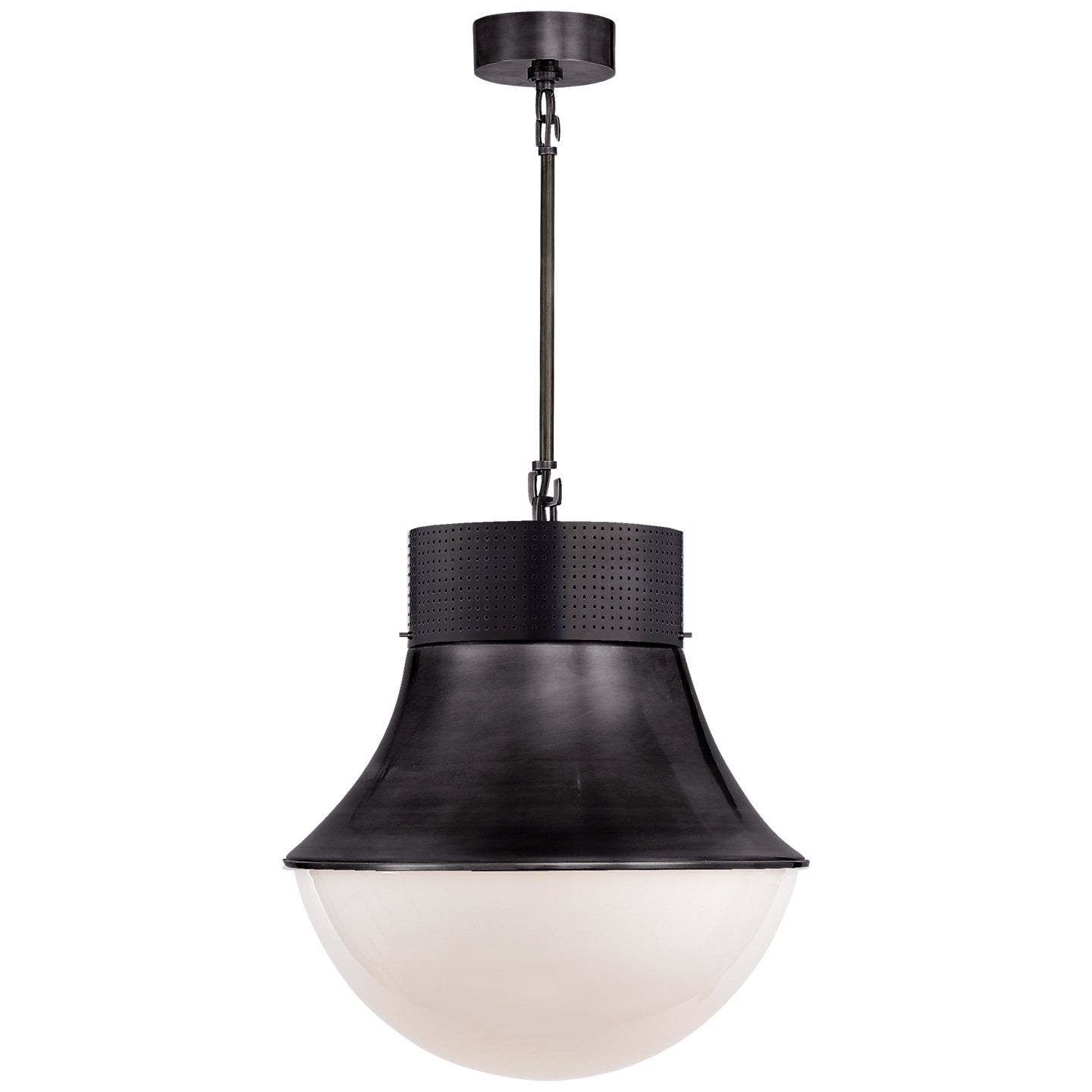 Visual Comfort Signature - KW 5223BZ-WG - One Light Pendant - Precision - Bronze