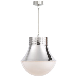 Visual Comfort Signature - KW 5223PN-WG - One Light Pendant - Precision - Polished Nickel