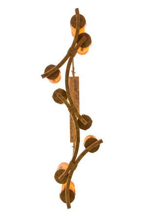 Meyda Tiffany - 170139 - Eight Light Oblong Pendant - Cero - Autumn Leaf