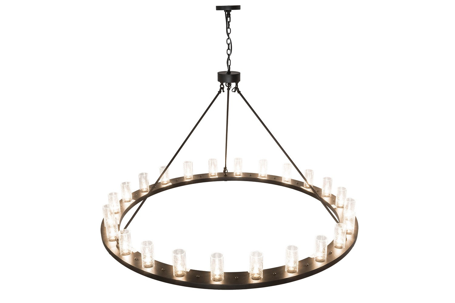 Meyda Tiffany - 173625 - 24 Light Chandelier - Loxley - Textured Black