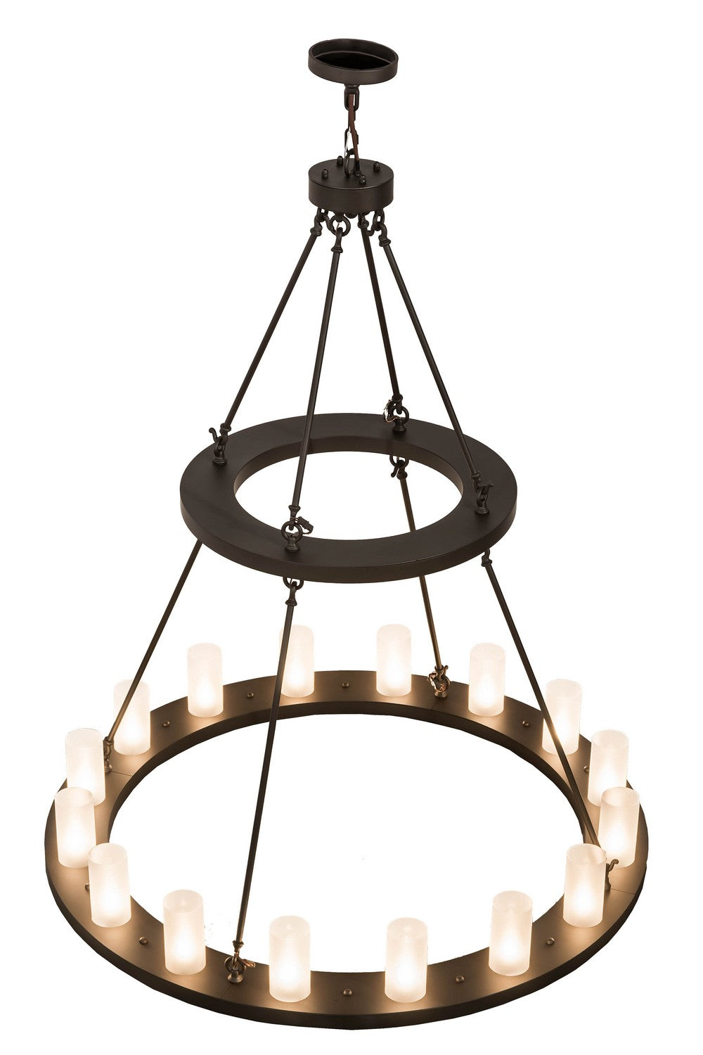 Meyda Tiffany - 173814 - 16 Light Chandelier - Loxley - Oil Rubbed Bronze