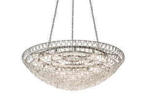 Meyda Tiffany - 174096 - 21 Light Pendant - Lucy - Pewter