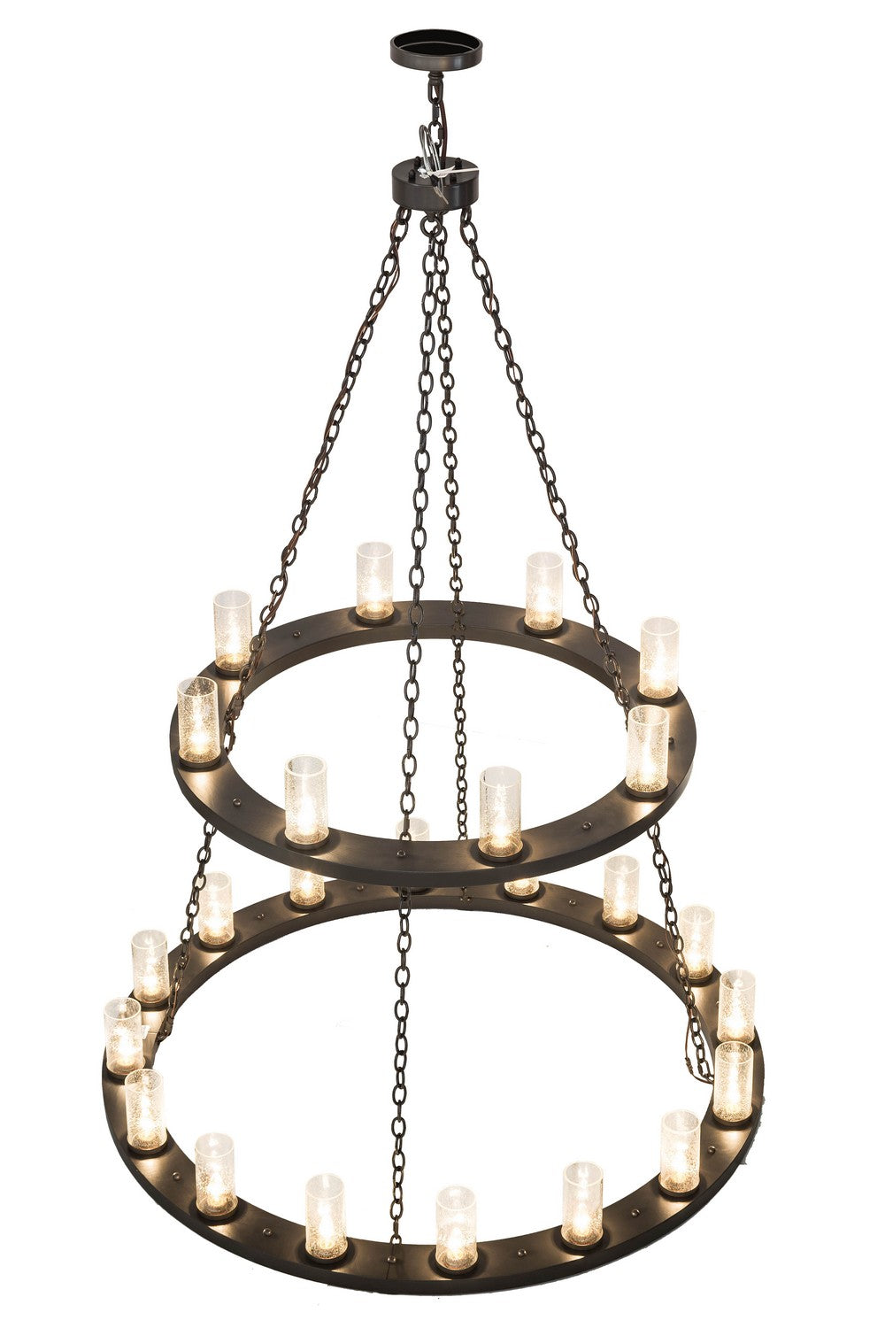 Meyda Tiffany - 175414 - 24 Light Chandelier - Loxley - Timeless Bronze