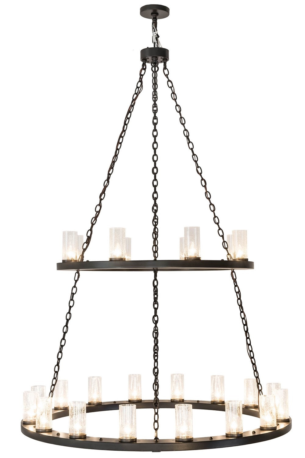 Meyda Tiffany - 175414 - 24 Light Chandelier - Loxley - Timeless Bronze