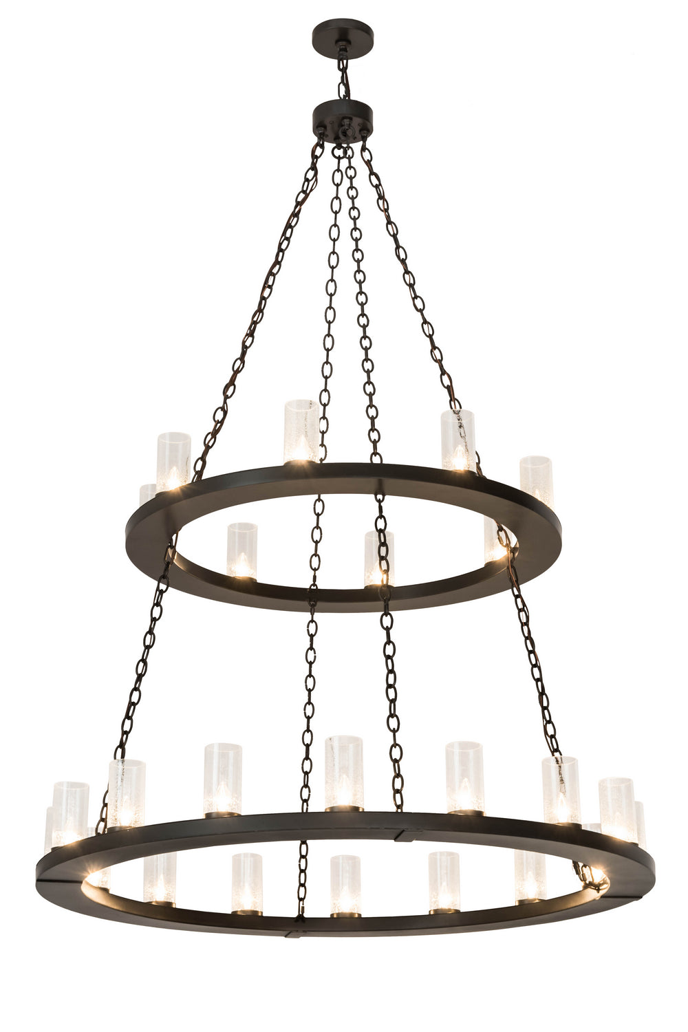 Meyda Tiffany - 175414 - 24 Light Chandelier - Loxley - Timeless Bronze