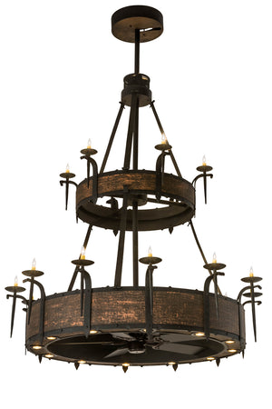 Meyda Tiffany - 176953 - 24 Light Chandelier - Costello - Costello Black