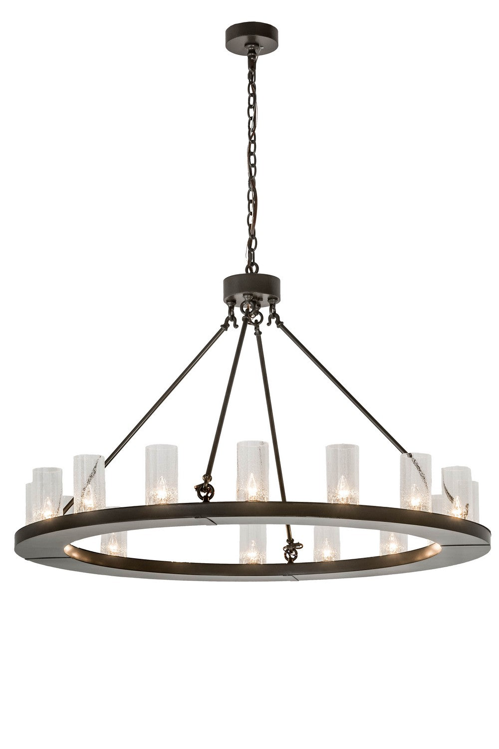 Meyda Tiffany - 178075 - 16 Light Chandelier - Loxley - Timeless Bronze