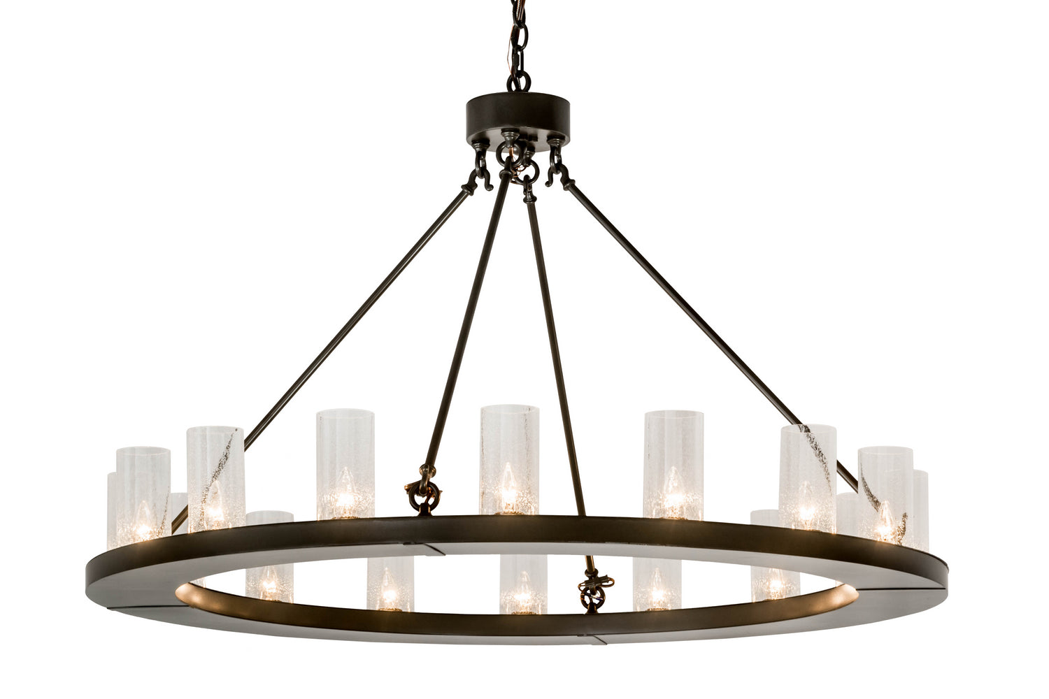 Meyda Tiffany - 178075 - 16 Light Chandelier - Loxley - Timeless Bronze