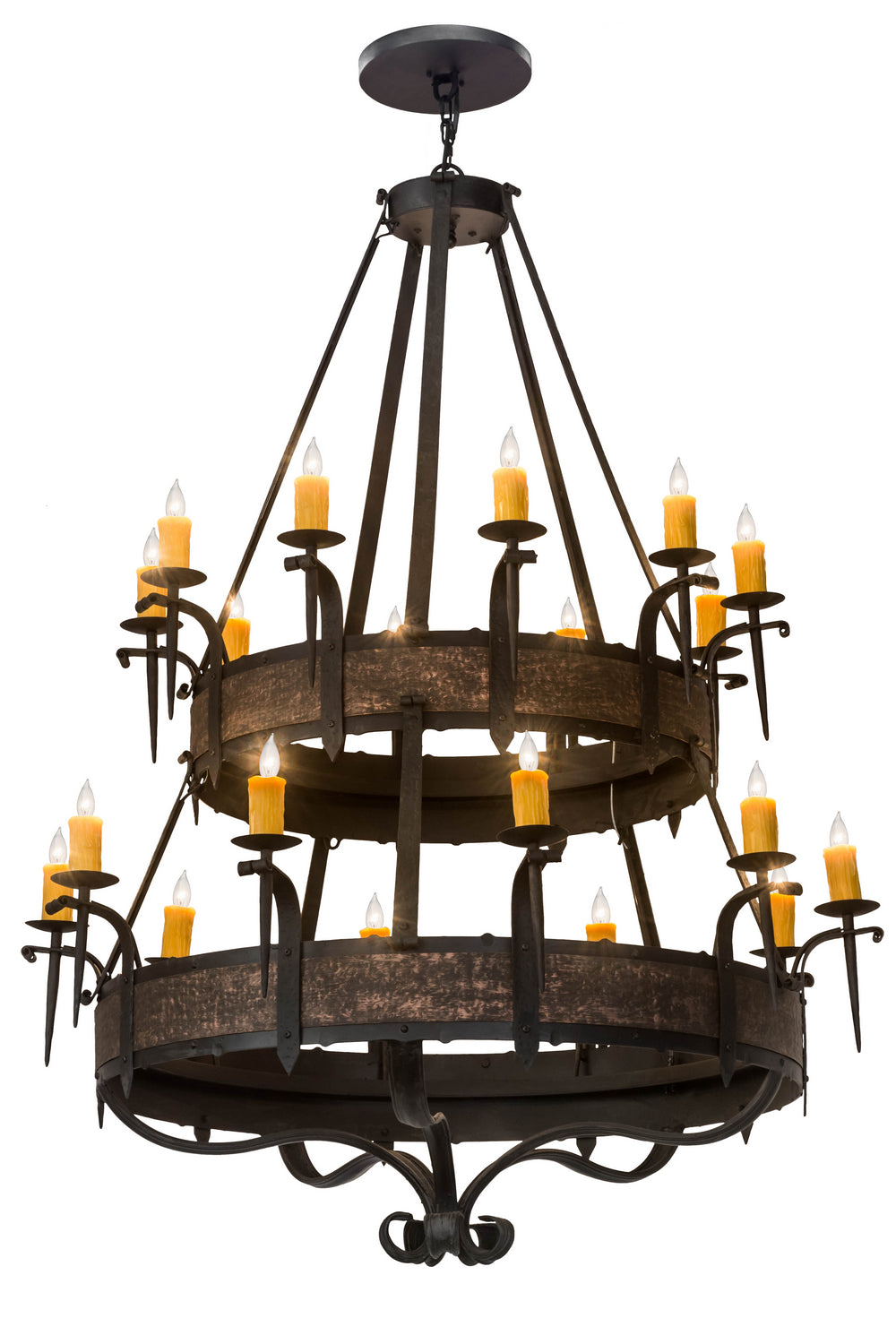 Meyda Tiffany - 178715 - 20 Light Chandelier - Costello - Costello Black