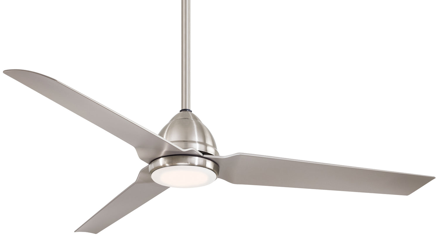 Minka Aire - F753L-BNW - 54" Ceiling Fan - Java Led - Brushed Nickel Wet