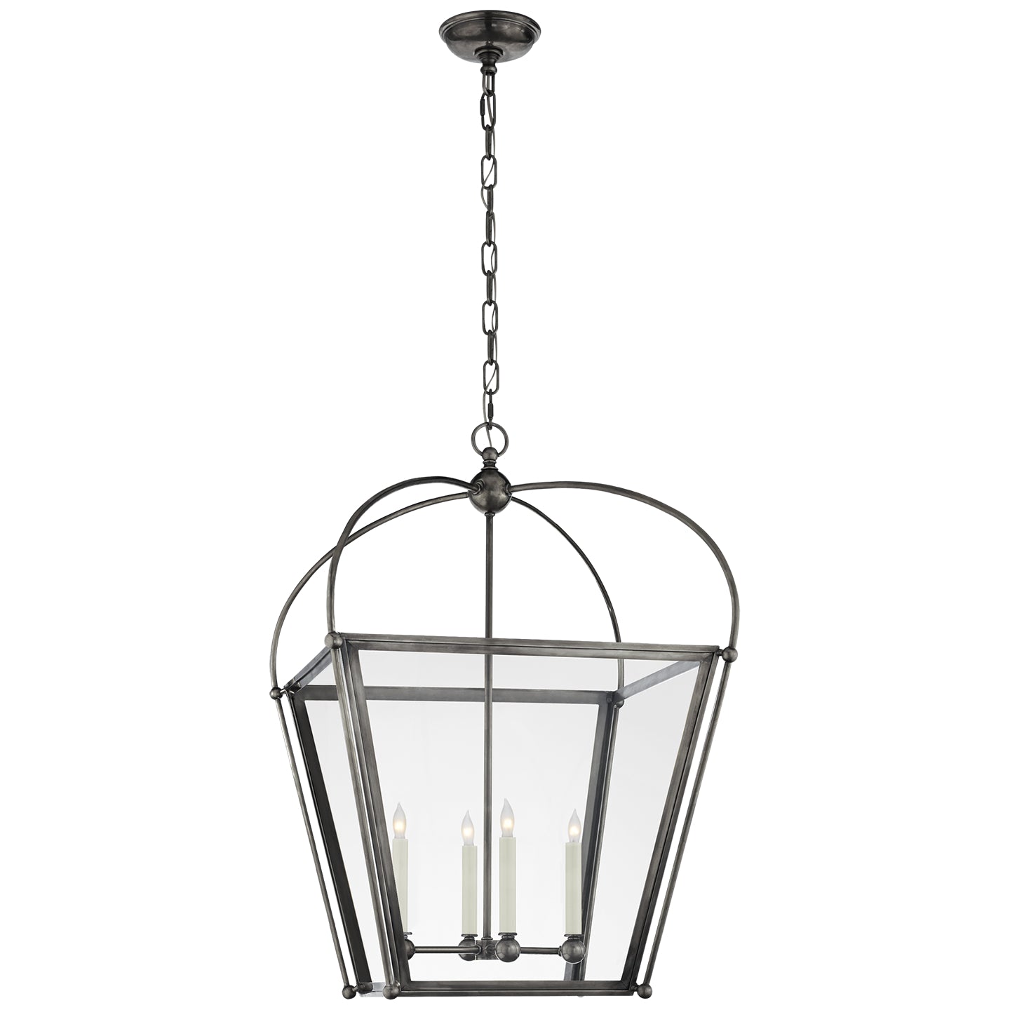 Visual Comfort Signature - CHC 3439BZ-CG - Four Light Lantern - Riverside - Bronze