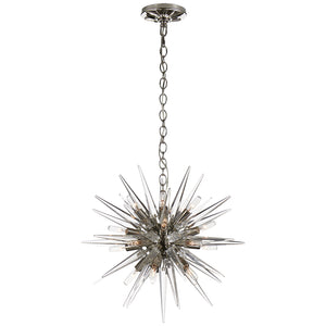 Visual Comfort Signature - CHC 5286PN-CA - 20 Light Chandelier - Quincy - Polished Nickel