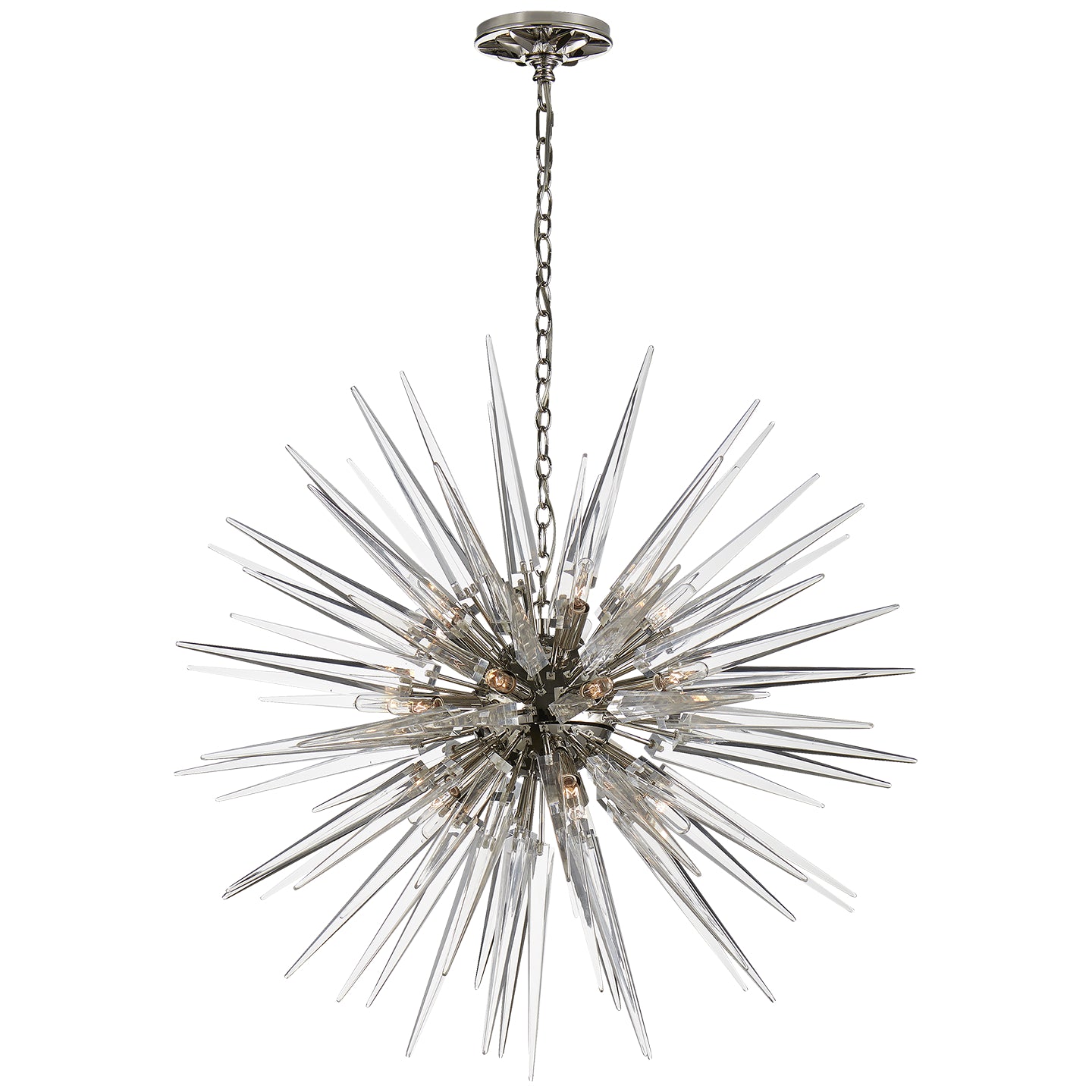 Visual Comfort Signature - CHC 5287PN-CA - 20 Light Chandelier - Quincy - Polished Nickel