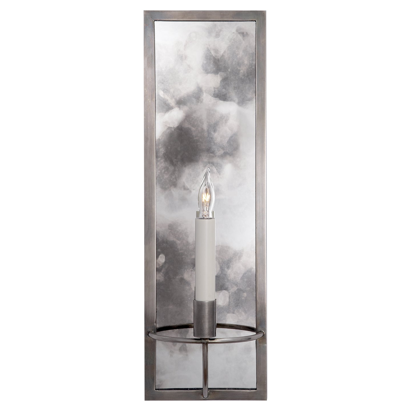 Visual Comfort Signature - NW 2115AN - One Light Wall Sconce - Regent - Antique Nickel