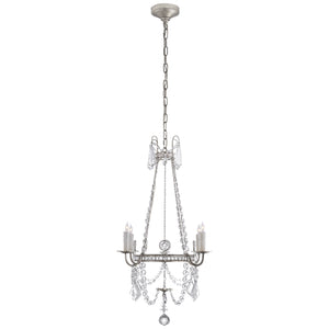 Visual Comfort Signature - SP 5030BSL-CG - Four Light Chandelier - Sharon - Burnished Silver Leaf