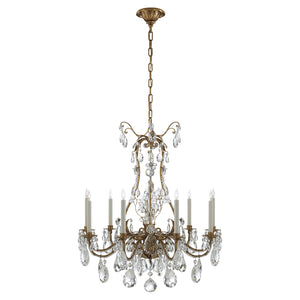 Visual Comfort Signature - TOB 5470GI - Nine Light Chandelier - Yves - Gilded Iron