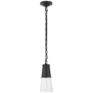 Visual Comfort Signature - TOB 5751BZ-CG - One Light Pendant - Robinson - Bronze