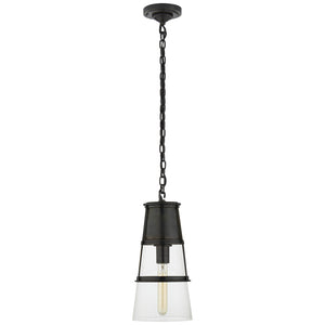 Visual Comfort Signature - TOB 5752BZ-CG - One Light Pendant - Robinson - Bronze