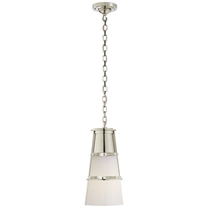 Visual Comfort Signature - TOB 5752PN-WG - One Light Pendant - Robinson - Polished Nickel