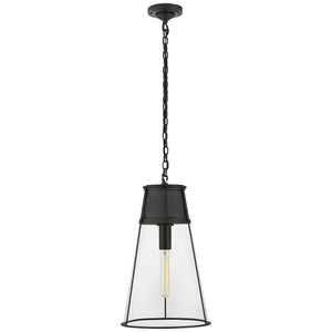 Visual Comfort Signature - TOB 5753BZ-CG - One Light Pendant - Robinson - Bronze