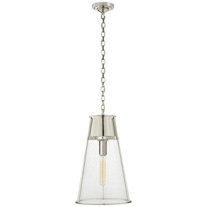 Visual Comfort Signature - TOB 5753PN-SG - One Light Pendant - Robinson - Polished Nickel