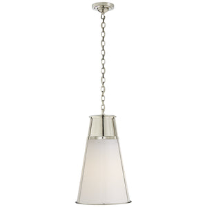 Visual Comfort Signature - TOB 5753PN-WG - One Light Pendant - Robinson - Polished Nickel