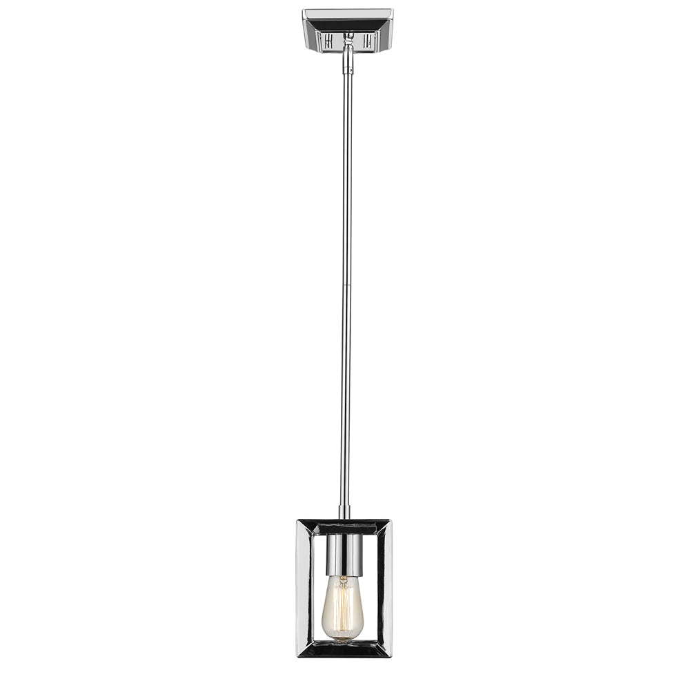 Golden - 2074-M1L CH - One Light Mini Pendant - Smyth CH - Chrome