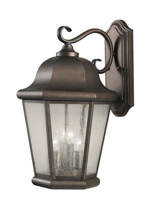 Generation Lighting. - OL5904CB - Four Light Outdoor Wall Lantern - Martinsville - Corinthian Bronze