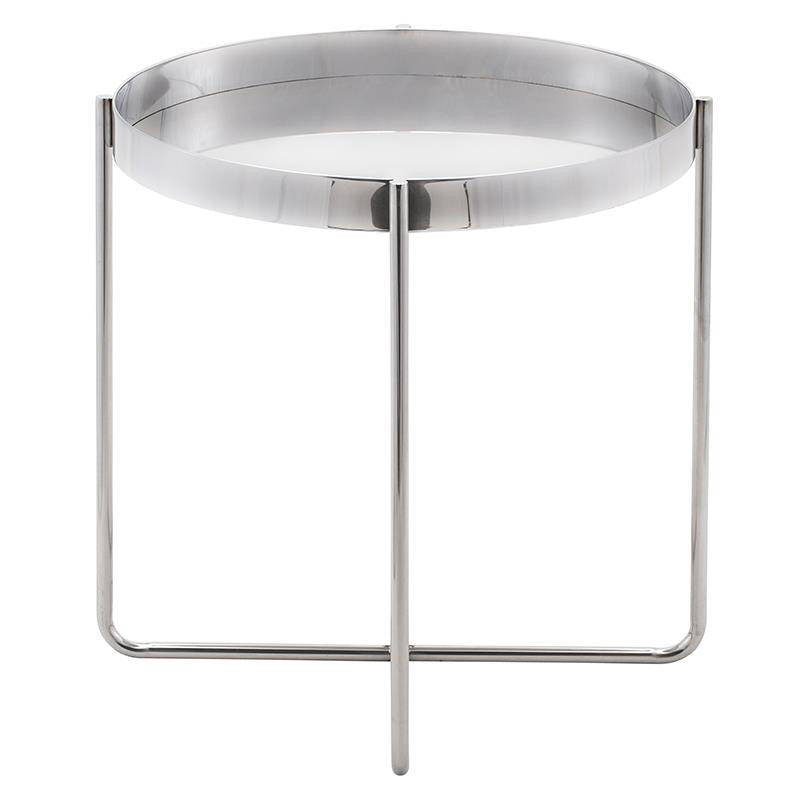 Nuevo - HGDE123 - Side Table - Gaultier - Silver