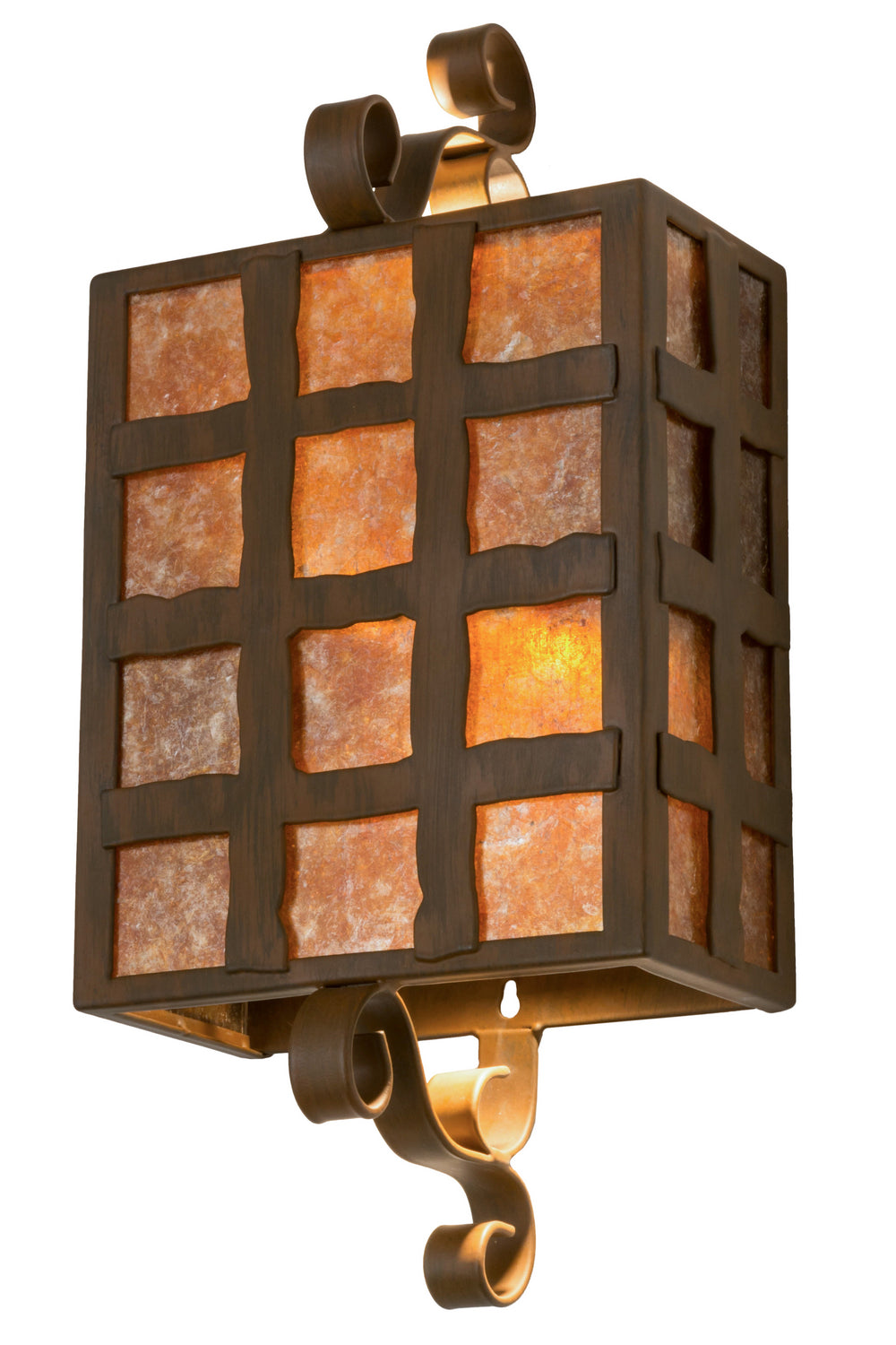 Meyda Tiffany - 116008 - Two Light Wall Sconce - Monte Cristo - Rustic Iron