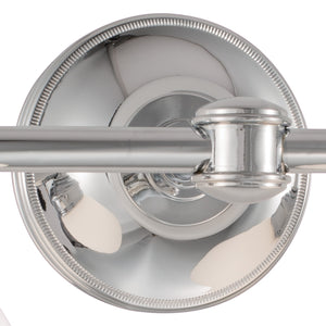 Norwell Lighting - 8792-CH-OP - Two Light Wall Sconce - Spencer - Chrome