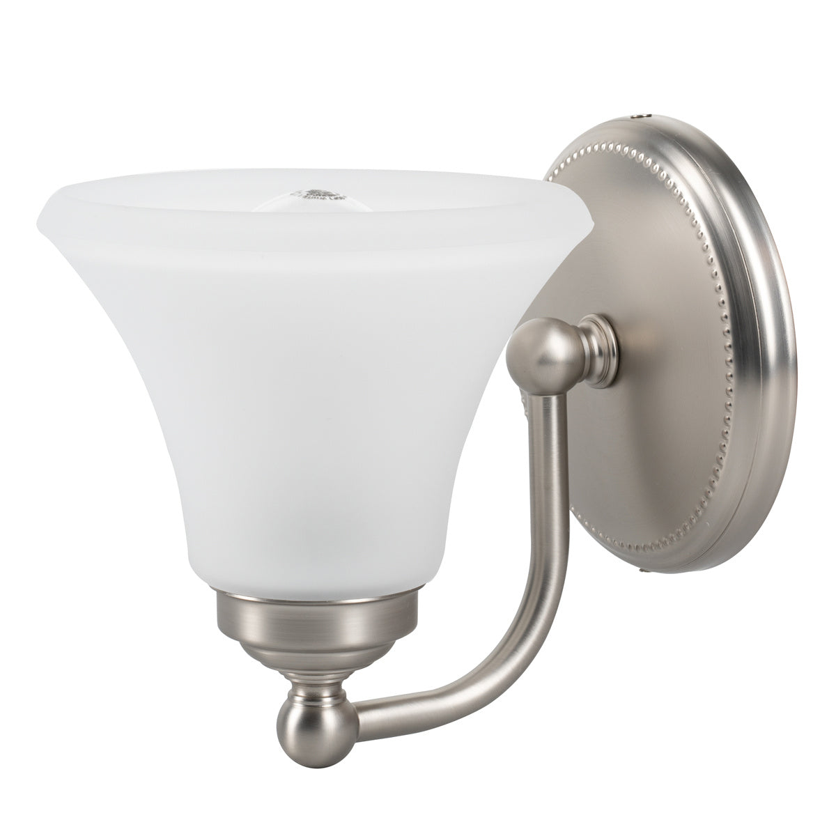 Norwell Lighting - 9661-BN-FL - One Light Wall Sconce - Soleil - Brushed Nickel