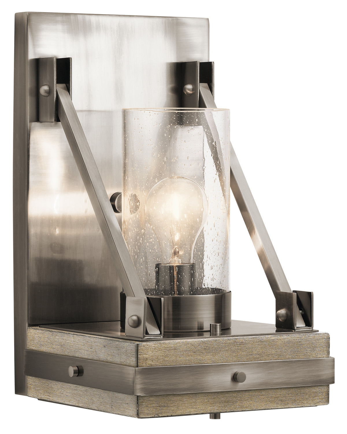 Kichler - 43436CLP - One Light Wall Sconce - Colerne - Classic Pewter