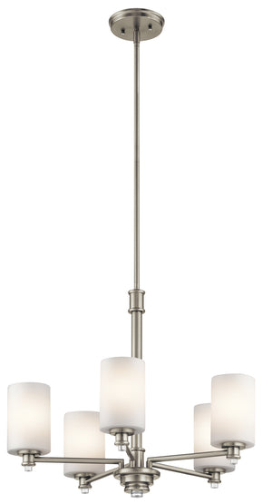 Kichler - 43923NI - Five Light Chandelier - Joelson - Brushed Nickel