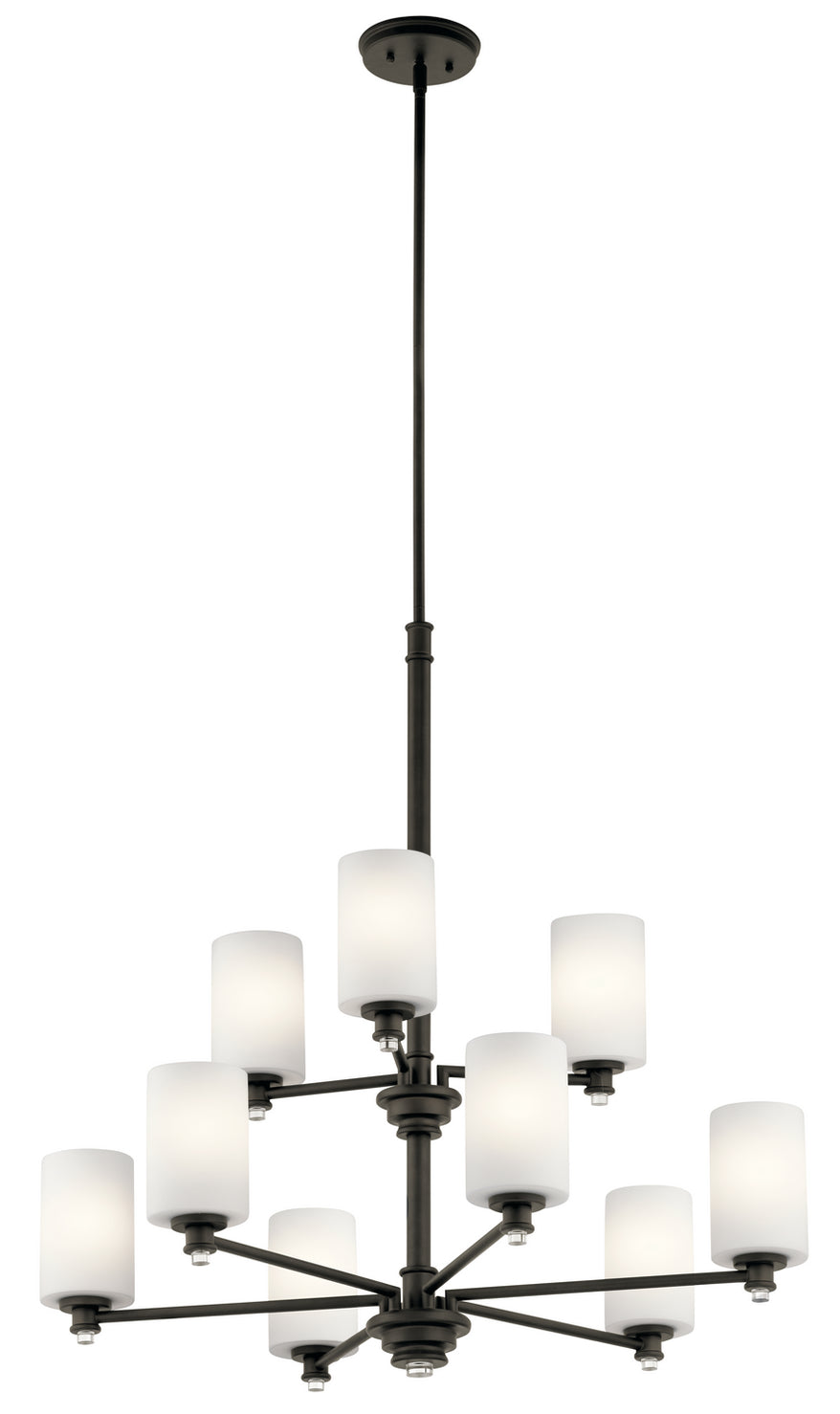 Kichler - 43924OZ - Nine Light Chandelier - Joelson - Olde Bronze