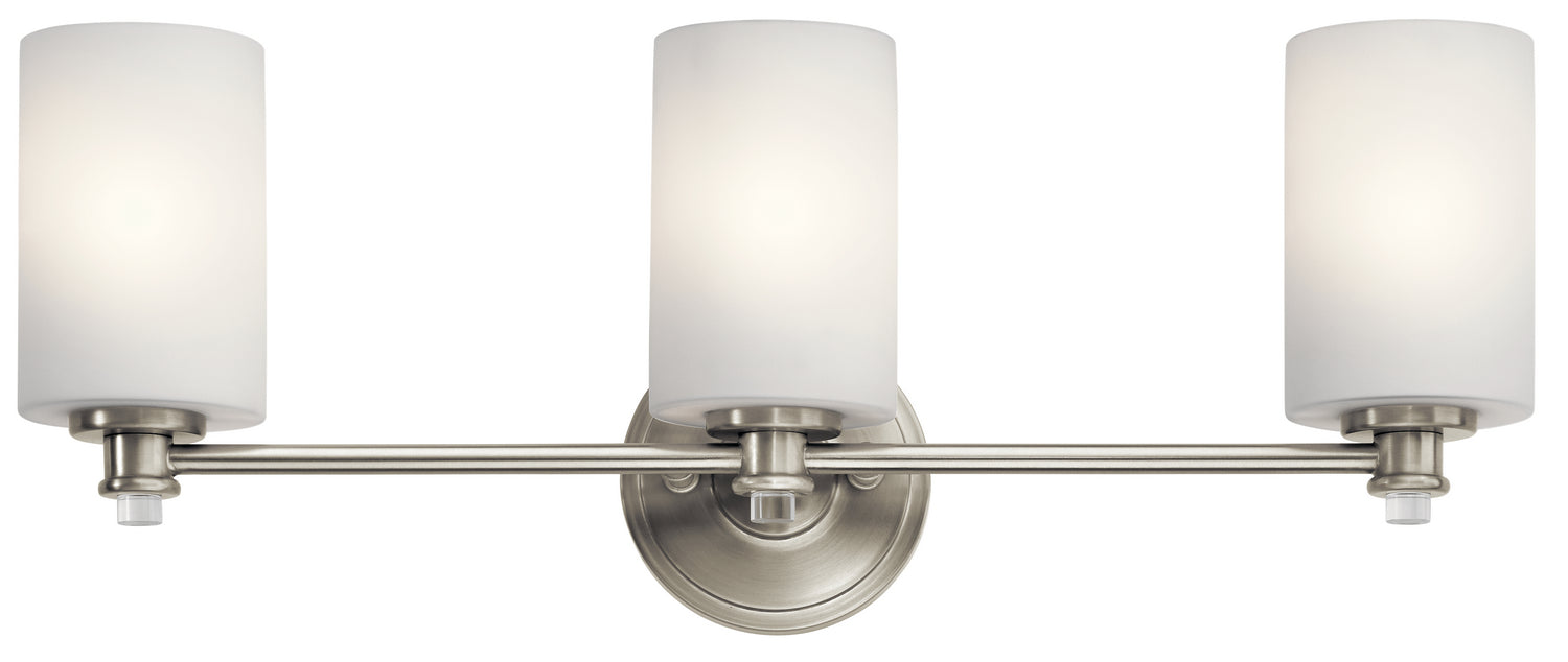 Kichler - 45923NI - Three Light Bath - Joelson - Brushed Nickel