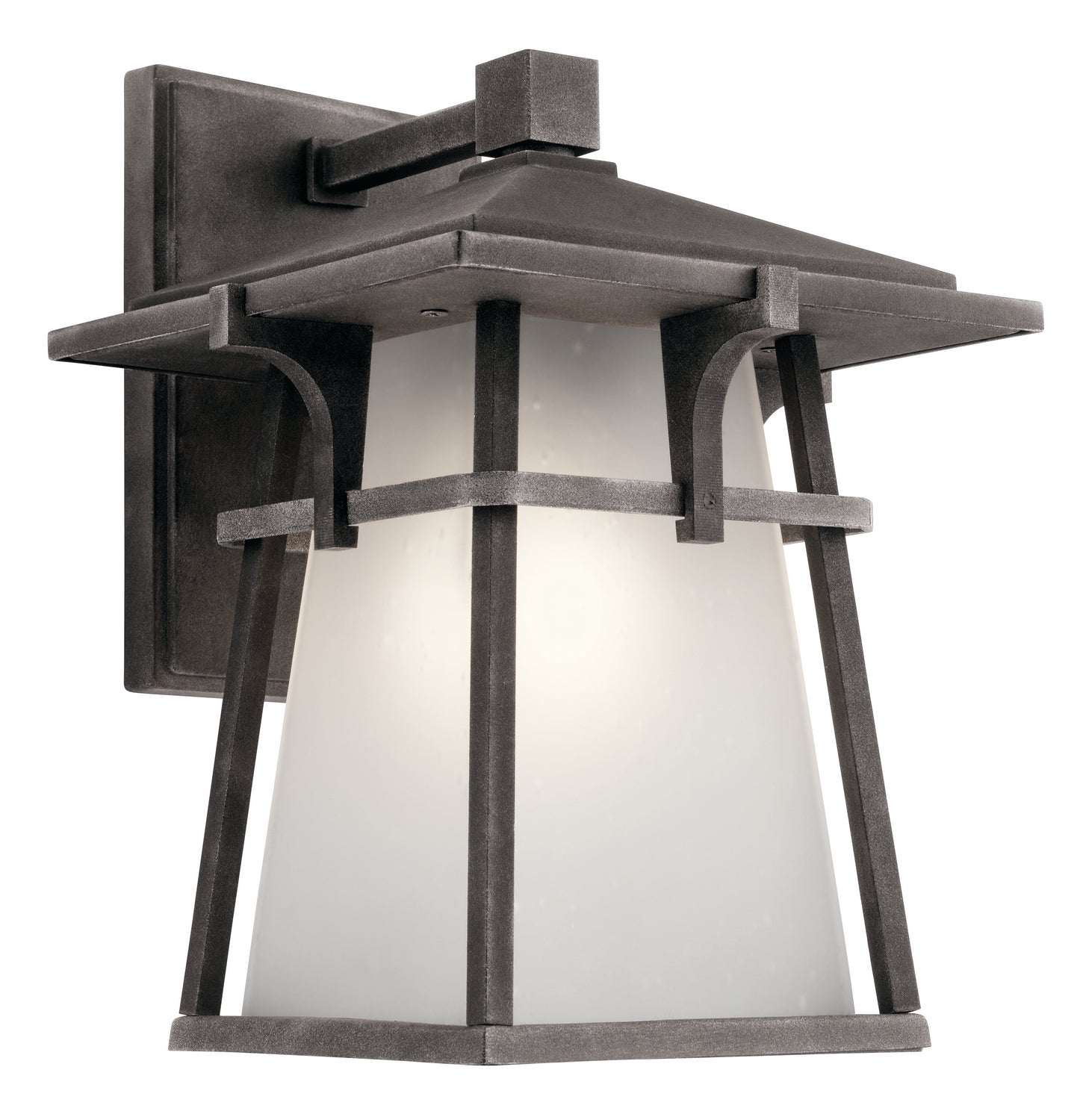 Kichler - 49721WZC - One Light Outdoor Wall Mount - Beckett - Weathered Zinc