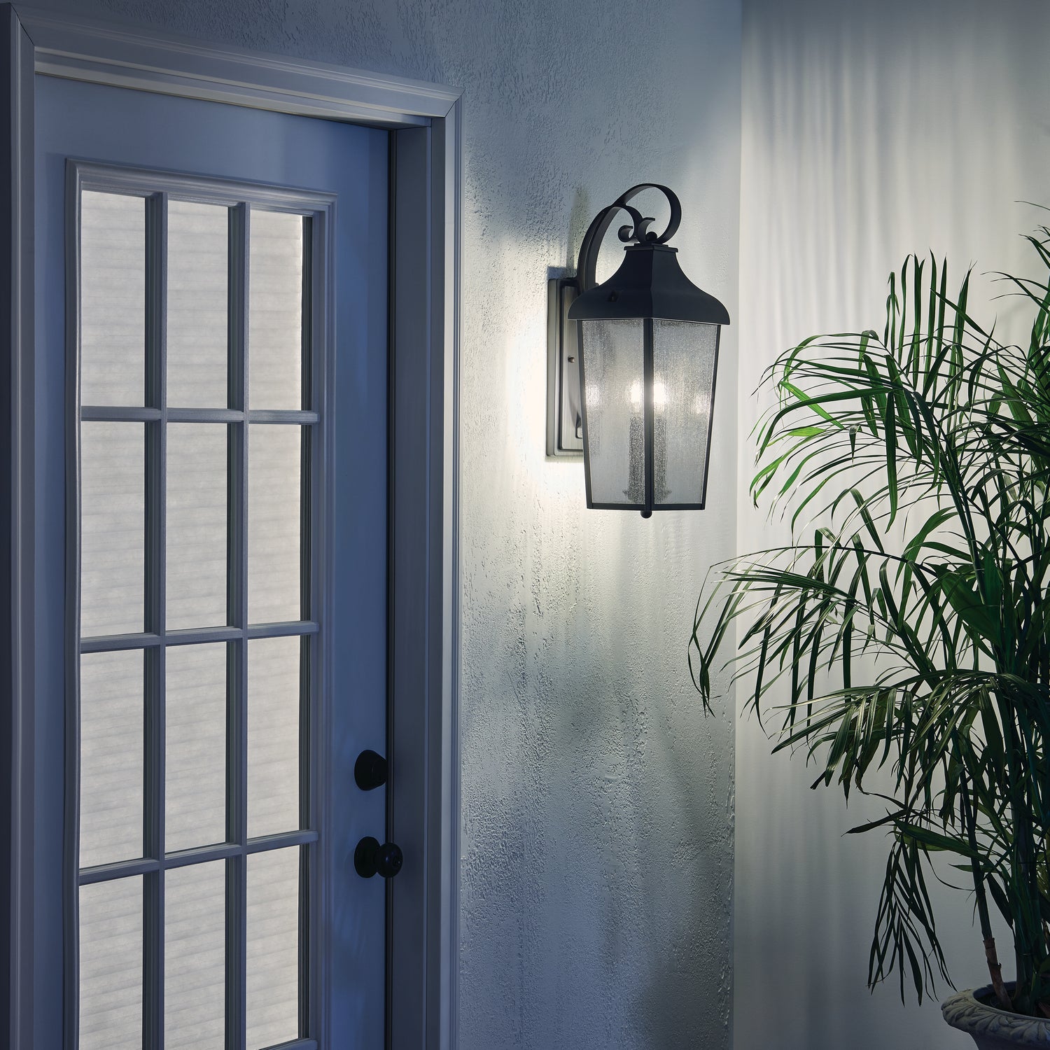 Kichler - 49737OZ - Two Light Outdoor Wall Mount - Forestdale - Olde Bronze