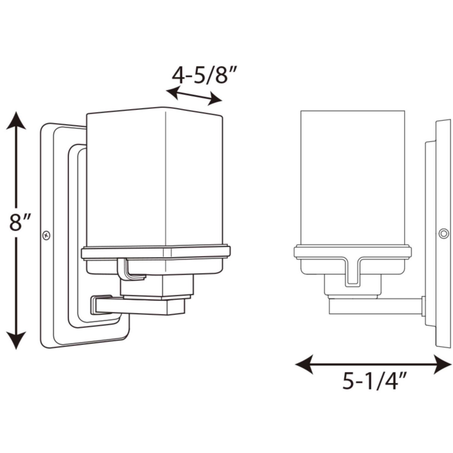 Progress Lighting - P2193-09 - One Light Bath - Metric - Brushed Nickel