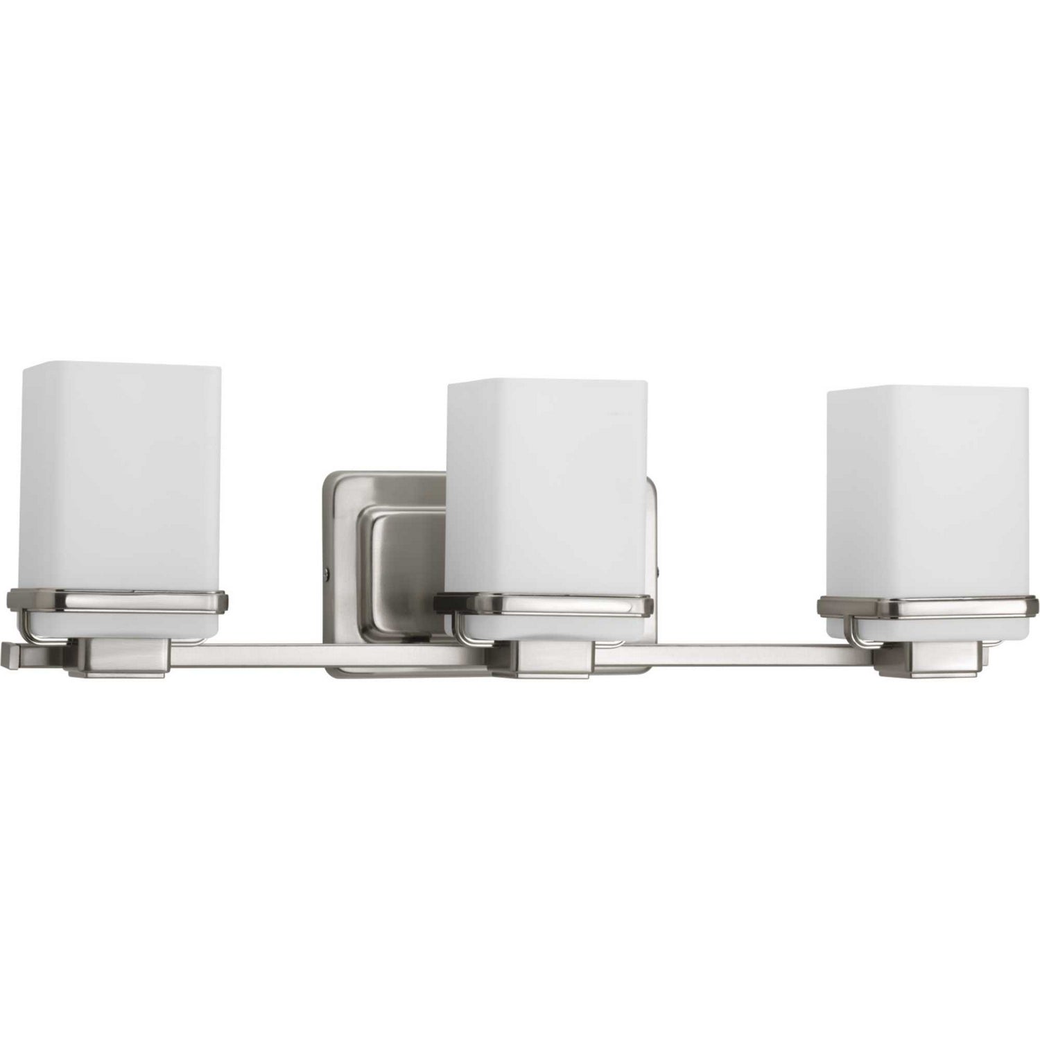 Progress Lighting - P2195-09 - Three Light Bath - Metric - Brushed Nickel