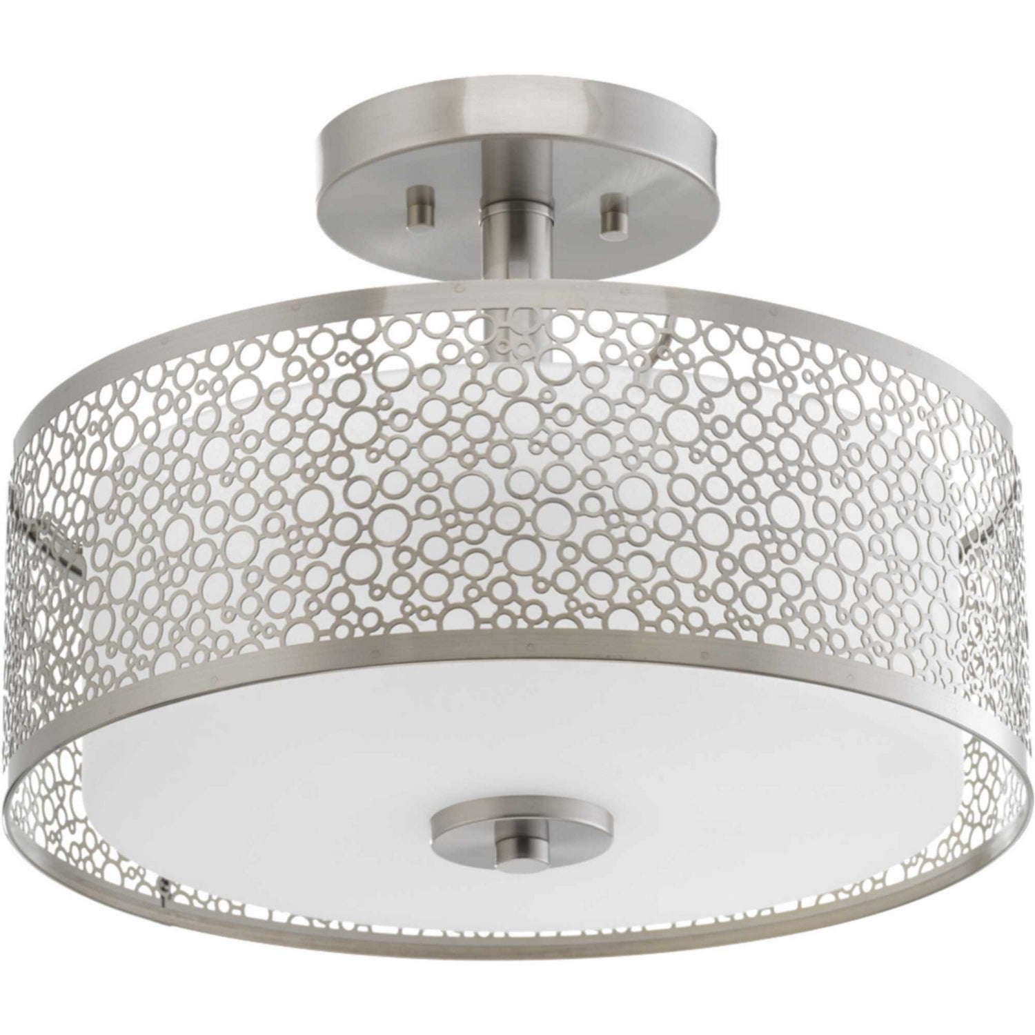 Progress Lighting - P2320-0930K9 - LED Semi-Flush Mount - Mingle Led - Brushed Nickel