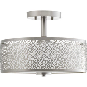 Progress Lighting - P2320-0930K9 - LED Semi-Flush Mount - Mingle Led - Brushed Nickel