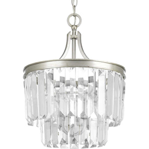 Progress Lighting - P2325-134 - Three Light Semi-Flush Convertible - Glimmer - Silver Ridge