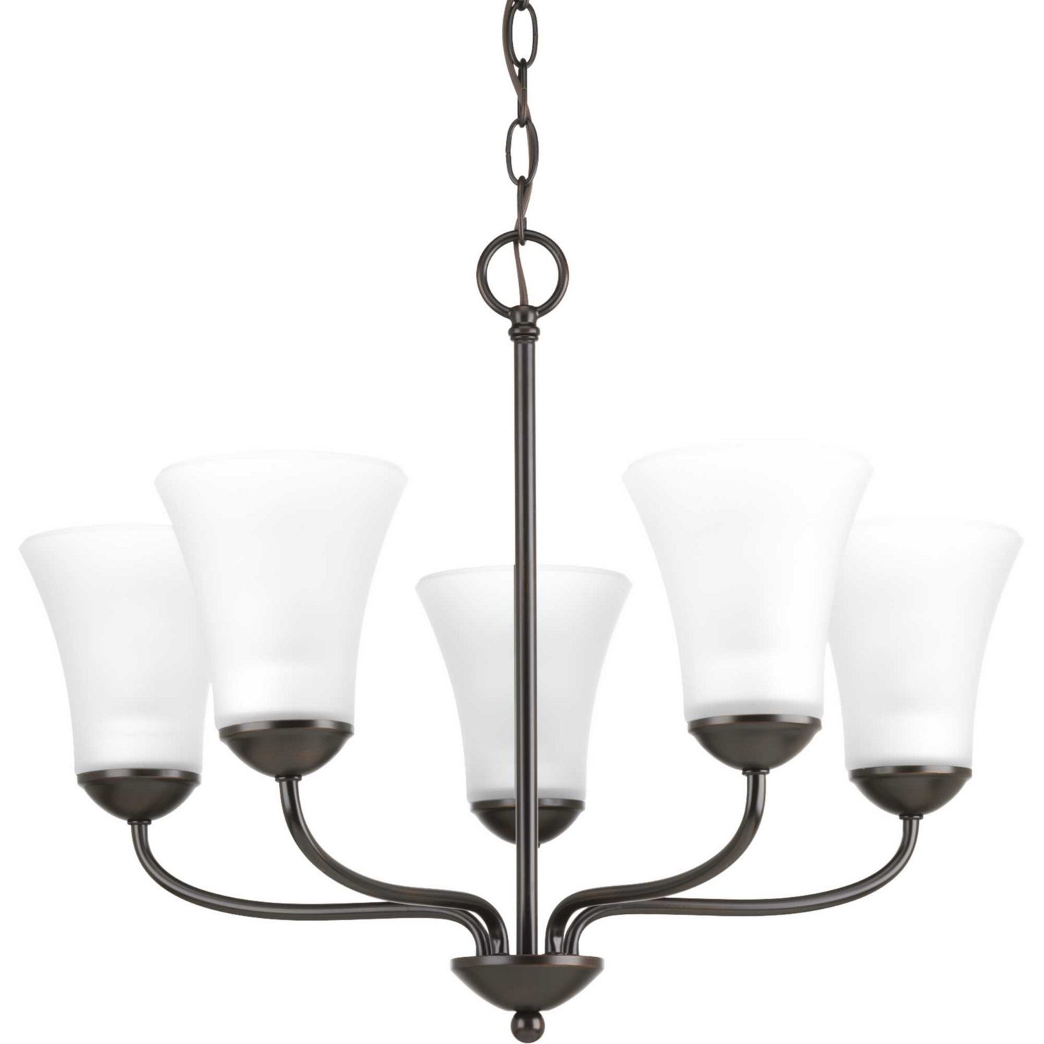 Progress Lighting - P4770-20 - Five Light Chandelier - Classic - Antique Bronze