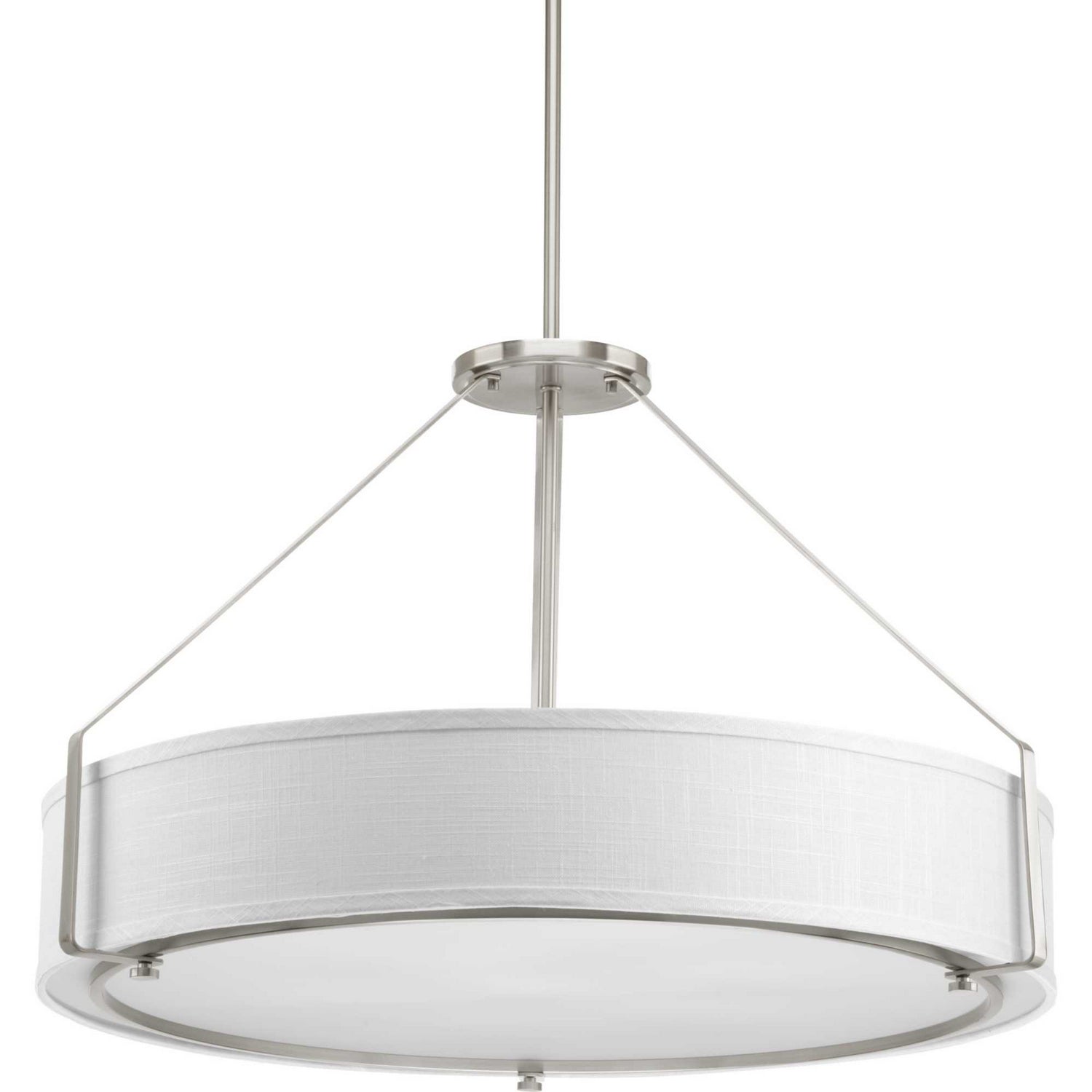 Progress Lighting - P5021-09 - Six Light Pendant - Ratio - Brushed Nickel