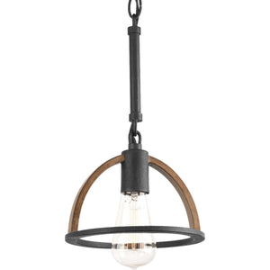 Progress Lighting - P5315-71 - One Light Mini Pendant - Trestle - Gilded Iron