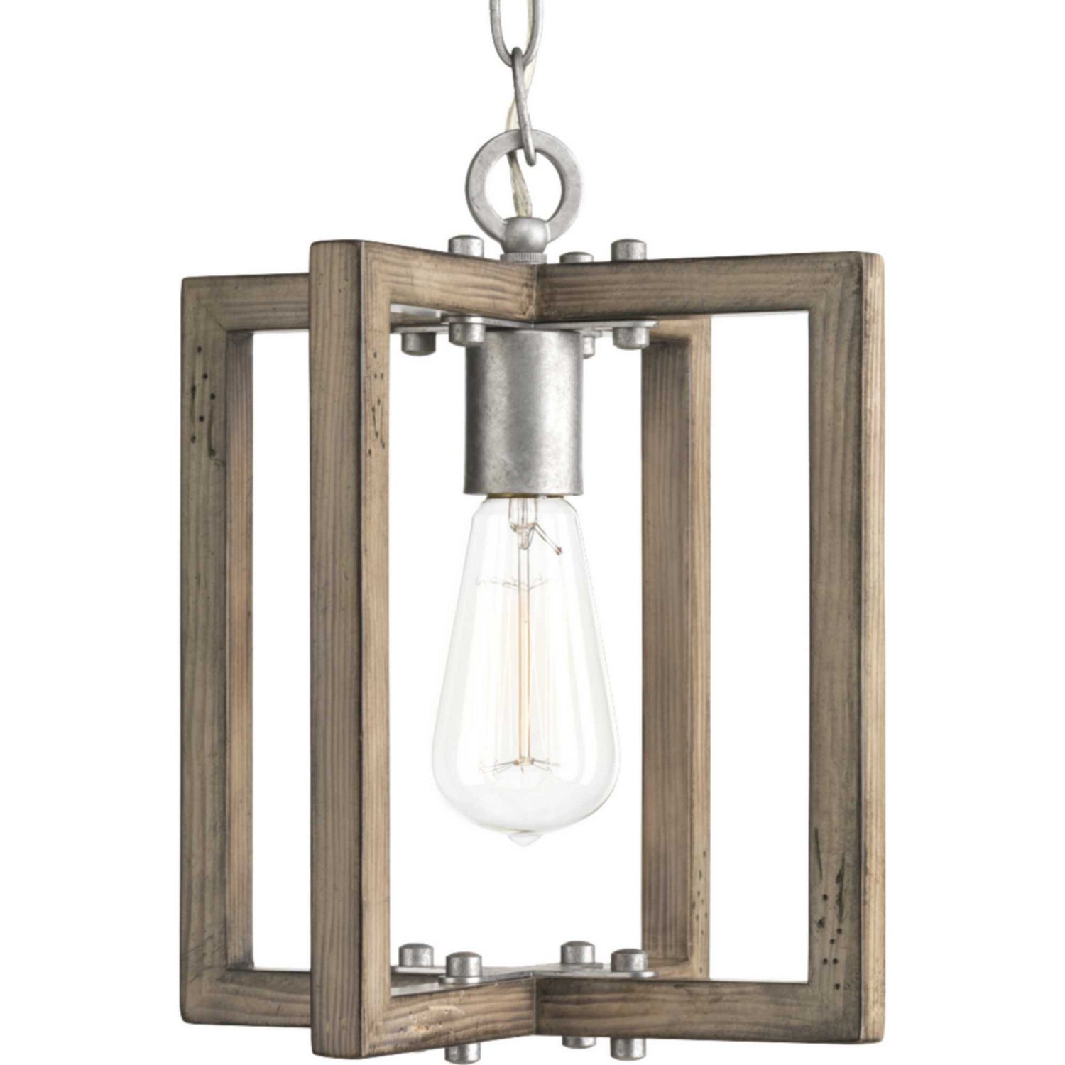 Progress Lighting - P5317-141 - One Light Mini Pendant - Turnbury - Galvanized Finish